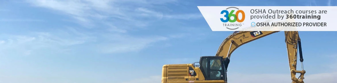 Earthmover outside recycling plant