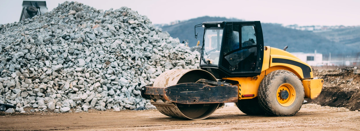 road work training vehicle