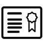 certificate icon
